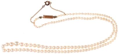Collier de perles de culture en chute