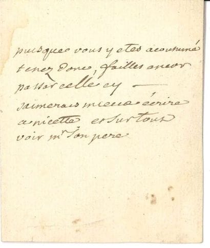 VOLTAIRE
L.A., [Colmar 1754?, à François-Louis...