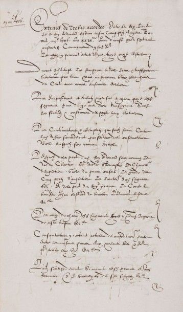 ANGLETERRE. Manuscrit, 1475-1538 (copies...