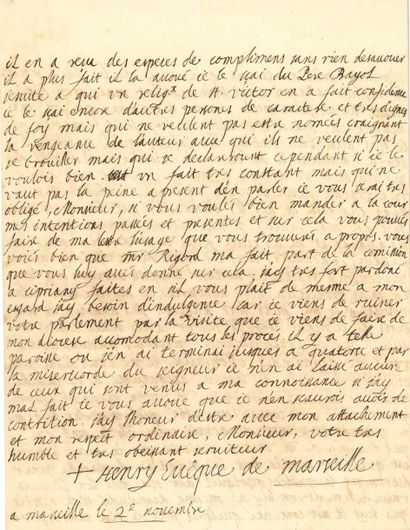 Henry de belsunce (1671-1755)
Évêque de Marseille,...