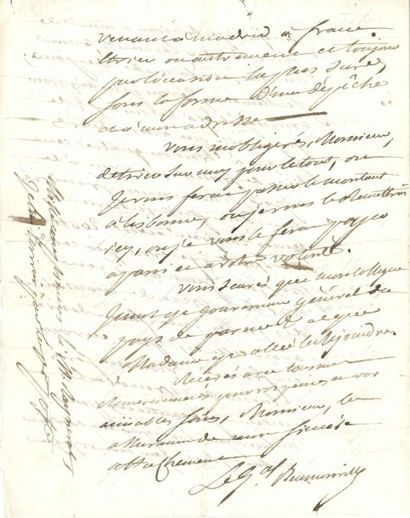 Pierre de Riel, marquis de BEURNONVILLE (1752-1821)...