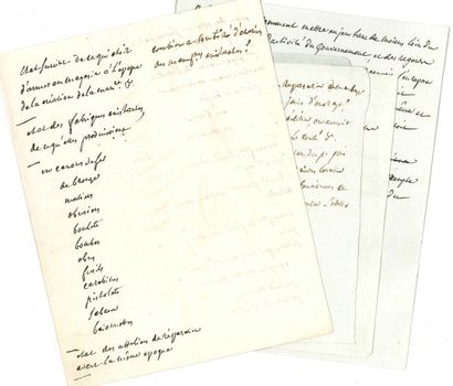 Louis-Bernard GUYTON-MORVEAU
Manuscrits et...