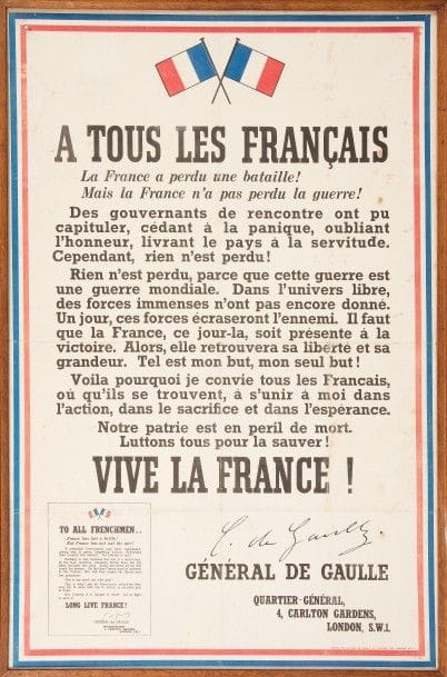 Affiche « A TOUS LES FRANÇAIS » dite « du...