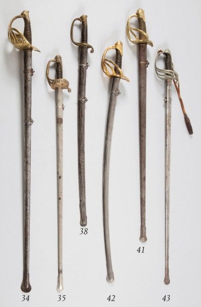 Sabre d’essai de grosse cavalerie modèle...