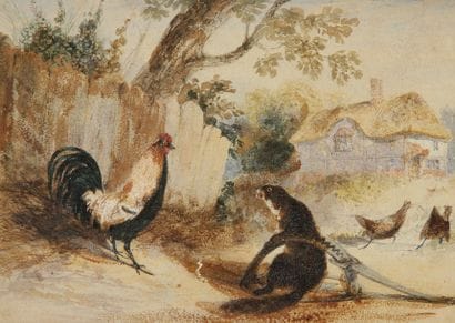 Newton FIELDING (1799-1856)

Une belette...