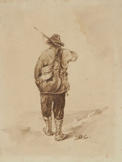 Ecole Française vers 1900

Un chasseur de...