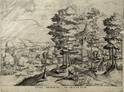 Pieter Bruegel (d'après)
Fuga Deiparae in...