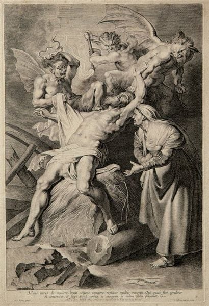 P-P. Rubens (d'après)
Homo natus de muliere......