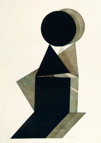 Pol Bury (1922-2005)
[Composition]. Aquatinte...