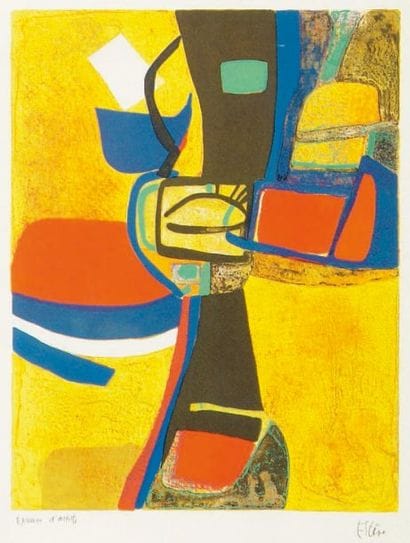 Maurice Estève (1904-2001)
Corne à licou....