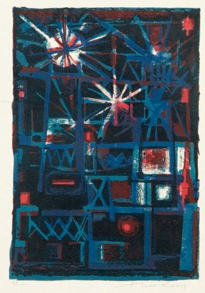 Théo Kerg (1909-1993)
Les Tours de feu. Vers...