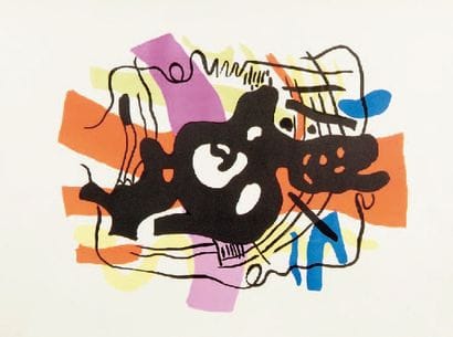 Fernand Léger (1881-1955)
La Racine noire....