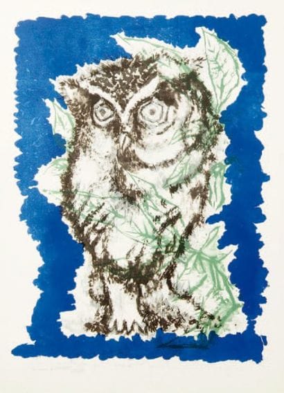 Jean Lurçat (1892-1966)
[Grand hibou et feuillages]....