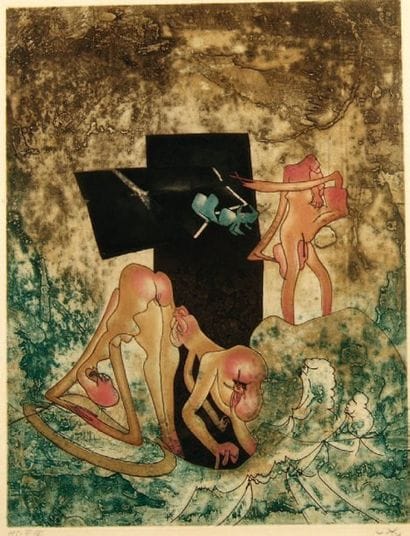 Roberto Matta (1911-2002)
[ Composition aux...