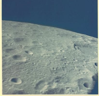 APOLLO XVII
Vue de la surface lunaire. Tirage...