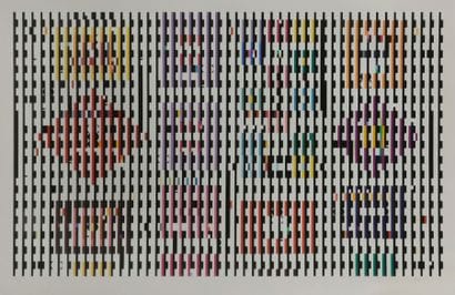 Yaacov AGAM (né en 1928)
Composition
Sérigraphie.
Signée...