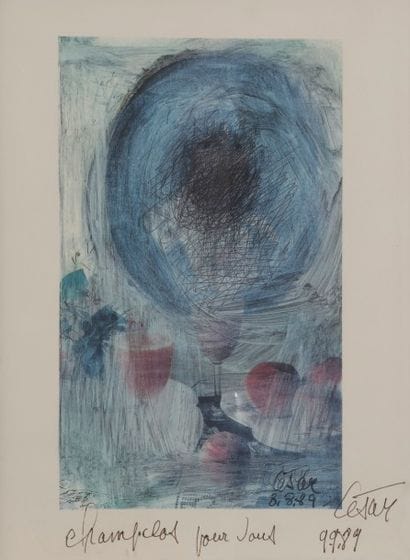 César Baldiccini dit CÉSAR (1921-1998)
Champlos...