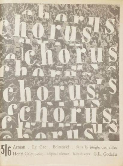 ARMAN (1928-2005)
Chorus 5/6, 1970
Revue...