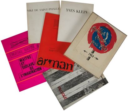 [NOUVEAU RÉALISME]
Ensemble de 5 catalogues...