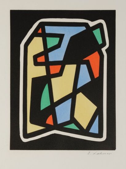 Émile LAHNER (1893-1980)
Compositions
2 lithographies.
Signées...