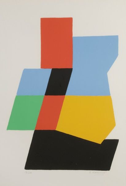 Émile LAHNER (1893-1980)
Composition
Lithographie.
Signée...