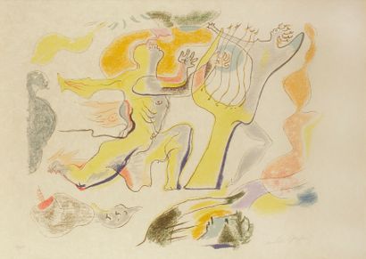 André MASSON (1896-1987)
Orphée
Lithographie...