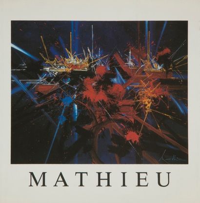Georges MATHIEU (1921-2012)
Catalogue de...