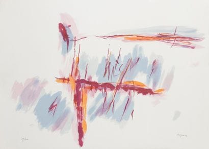 Jean BAZAINE (1904-2001)
Composition
Lithographie.
Signée...