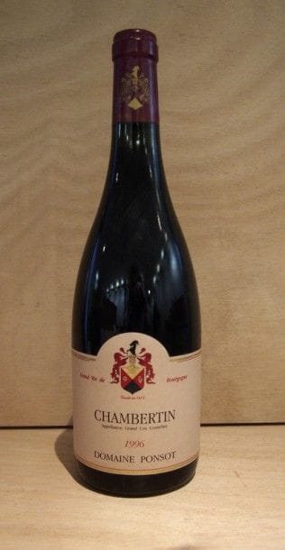 PONSOT
1 Bouteille CHAMBERTIN (Grand Cru),...