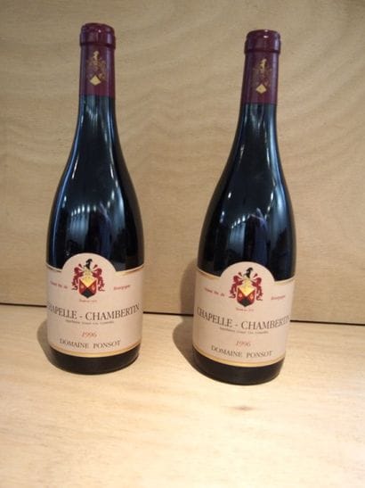 PONSOT
2 Bouteilles CHAPELLE CHAMBERTIN (Grand...