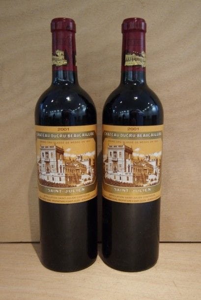 ST JULIEN
2 Bouteilles CHÂTEAU DUCRU BEAUCAILLOU,...