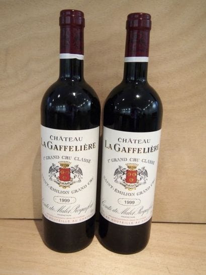 ST EMILION
2 Bouteilles CHÂTEAU LA GAFFELIERE,...