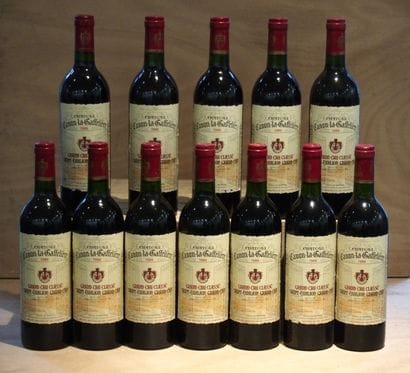 ST EMILION
12 Bouteilles CHÂTEAU CANON LA...