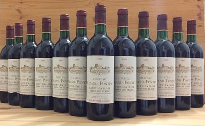 ST EMILION
12 Bouteilles CHÂTEAU GRAND PONTET...