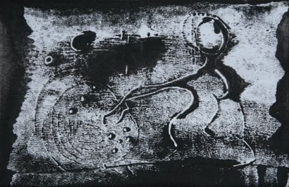 Martine HARRE (Née en 1960)
Ita Linogravure....