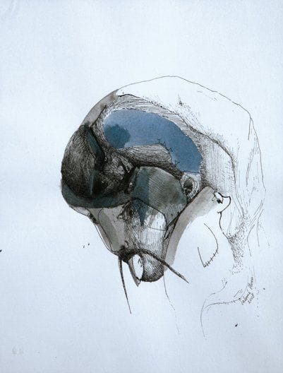 Salomé SLOAN (Née en 1979)
Pêcheur Encre...
