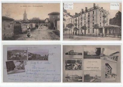 AIN : lot de 47 cpa RÉGIONALISME
