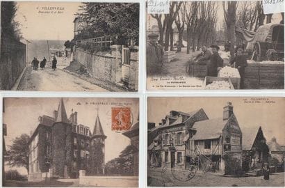 CALVADOS : lot de 44 cpa