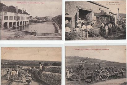 COTE-D'OR : lot de 20 cpa