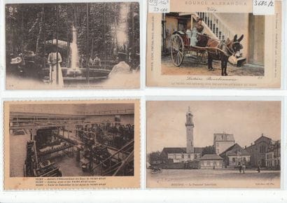 ALLIER : lot de 39 cpa