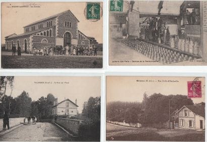 EURE-ET-LOIR : lot de 20 cpa
