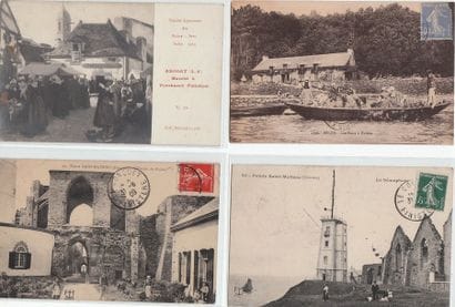 FINISTERE : lot de 15 cpa