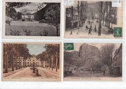 ALPES DE HAUTE-PROVENCE : lot de 25 cpa