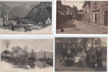 ISERE : lot de 59 cpa