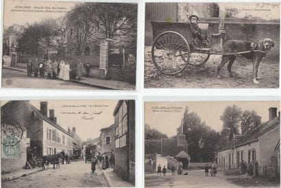 LOIRET : lot de 8 cpa