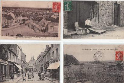 MANCHE : lot de 7 cpa