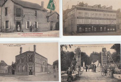 MARNE : lot de 15 cpa