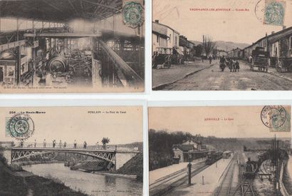 HAUTE-MARNE : lot de 15 cpa