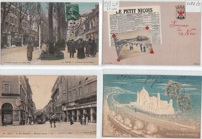 ALPES-MARITIMES : lot de 45 cpa