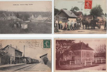 OISE : lot de 21 cpa